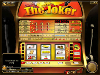 3Dice slot machine image