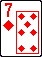 7 of diamonds