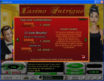 Grand Virtual video slot machine image