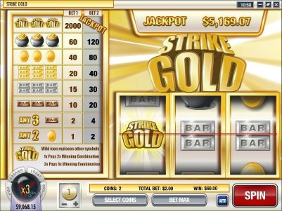 Rival video slot machine image