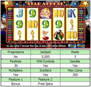 Microgaming 5 reel slot machine image