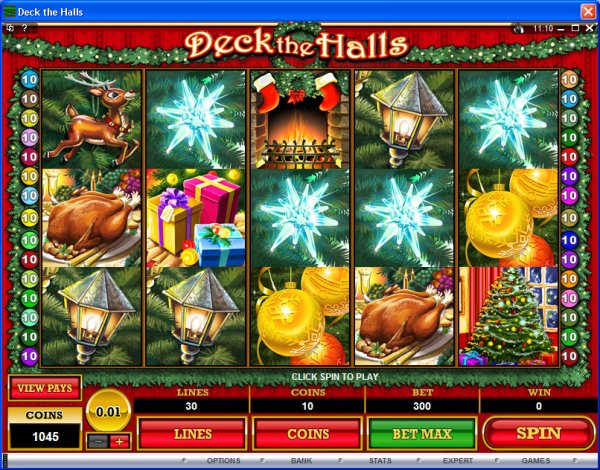 Microgaming 5 reel slot machine image