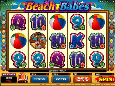 Microgaming 5 reel slot machine image