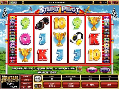 Microgaming 5 reel slot machine image