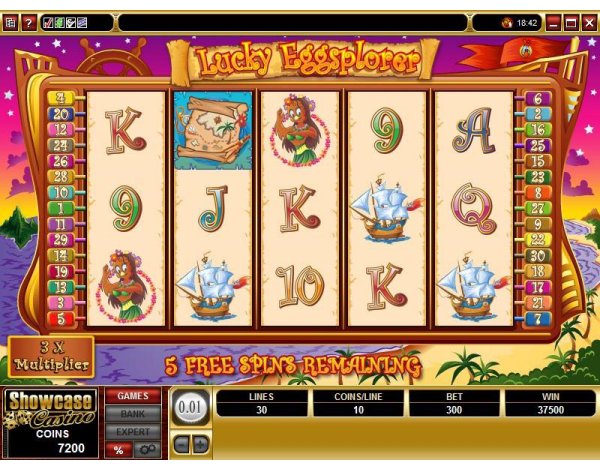 Microgaming 5 reel slot machine image