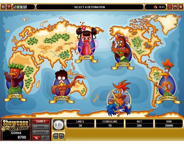 Microgaming 5 reel slot machine image