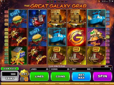 Microgaming 5 reel slot machine image