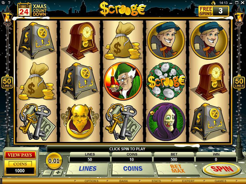 Microgaming 5 reel slot machine image