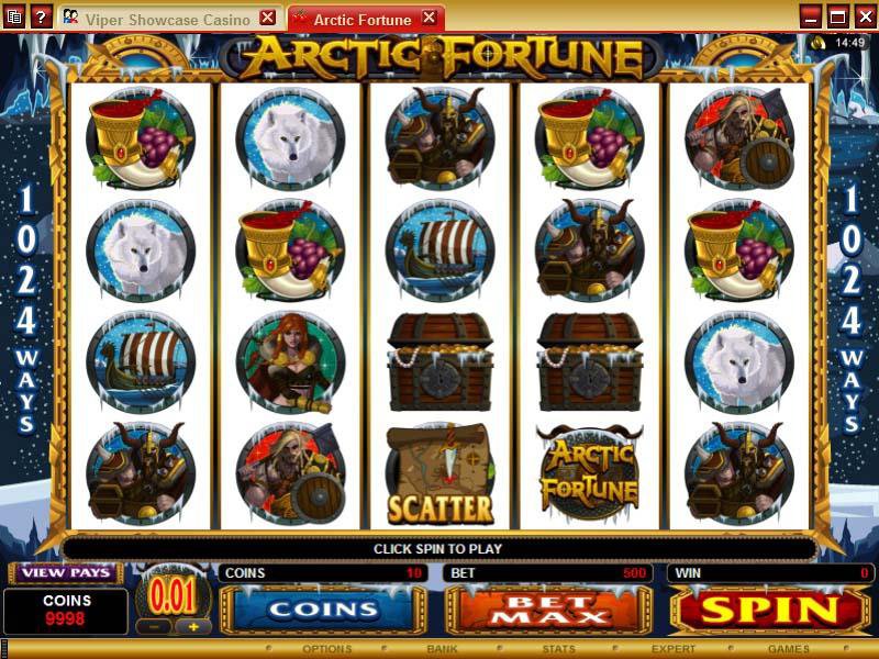 Microgaming 5 reel slot machine image