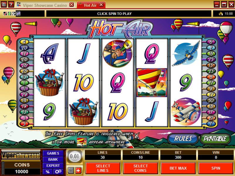 Microgaming 5 reel slot machine image