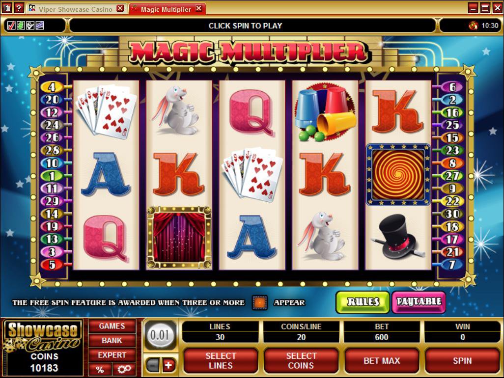 Microgaming 5 reel slot machine image