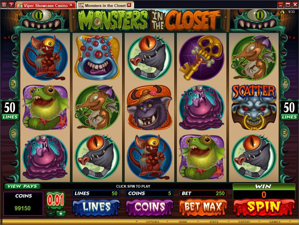 Microgaming 5 reel slot machine image