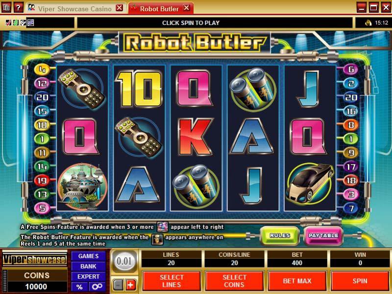 Microgaming 5 reel slot machine image