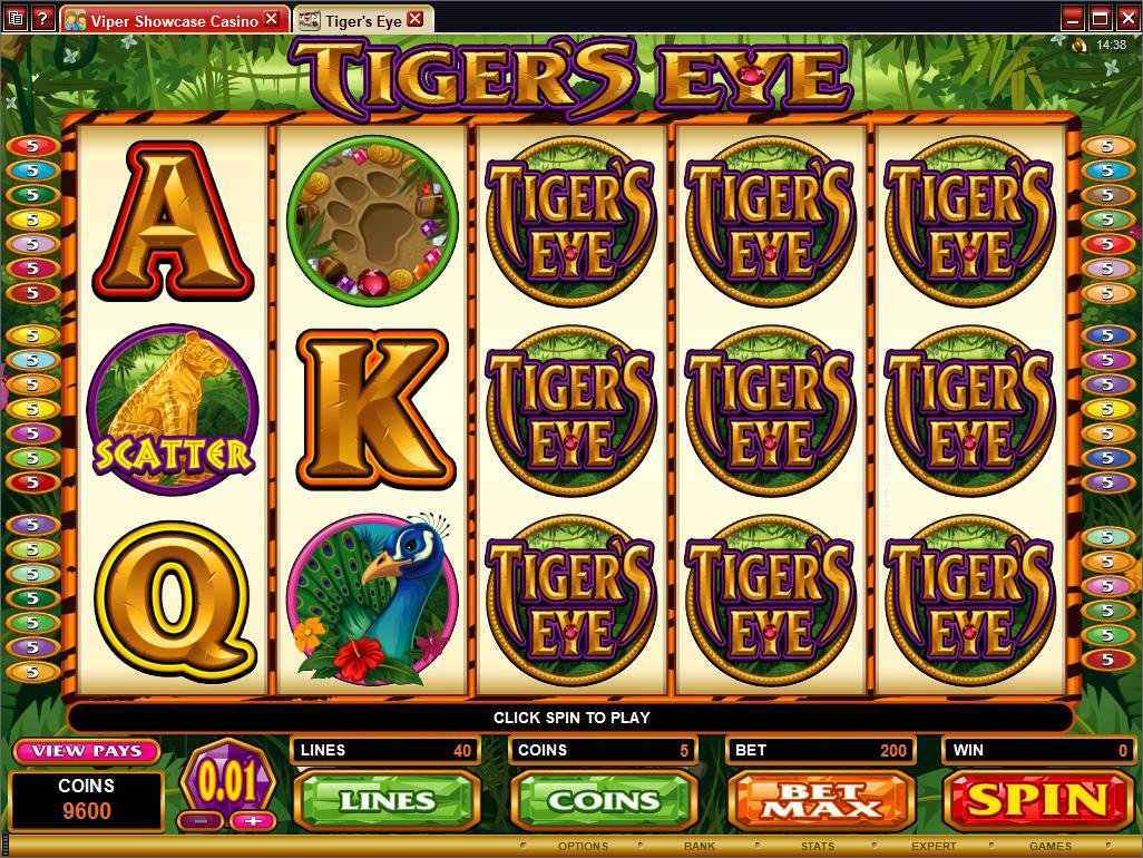 Microgaming 5 reel slot machine image