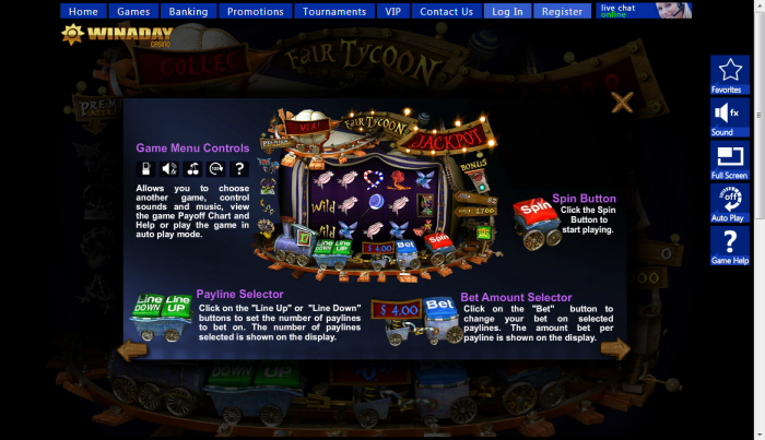 Win A Day Casino slot machine image
